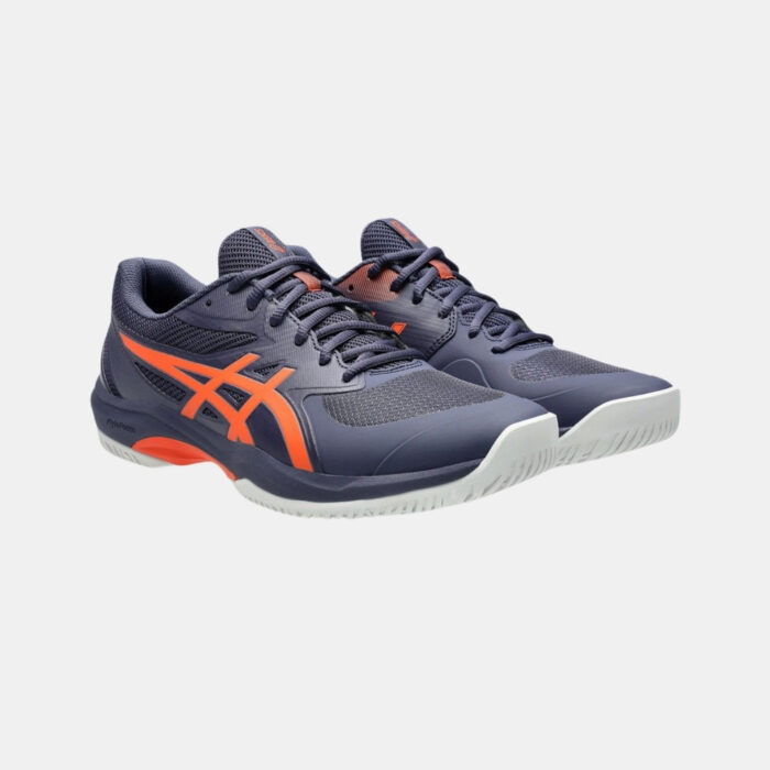 Asics Game FF Men's Tennis Shoes - Indigo Fog/Nova Orange