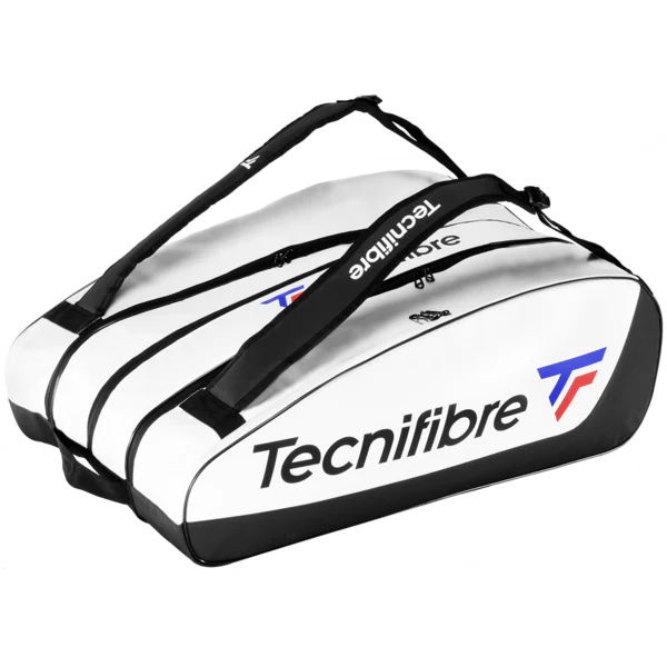 Tecnifibre Tour Endurance 2023 Racket Bag, 15 Racquet, White/Black